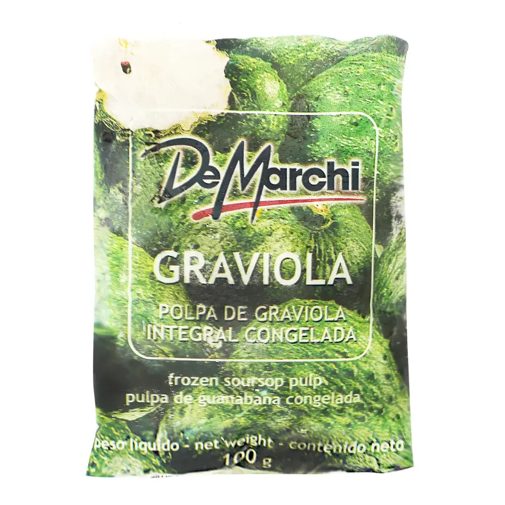 POLPA DE FRUTA GRAVIOLA DEMARCHI 100G