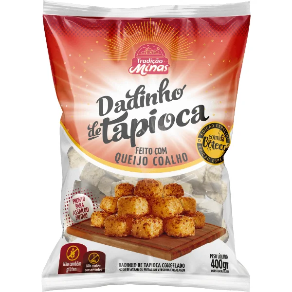 DADINHO DE TAPIOCA TRADICAO MINAS 400G