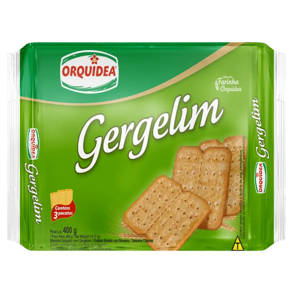 GALLETA ORQUIDEA GERGELIM 320G