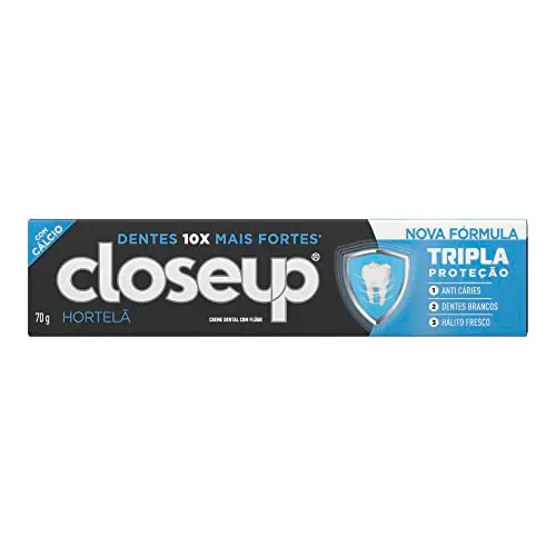 CREMA DENTAL CLOSEUP TRIPLE PROTECCION HORTELA 70G