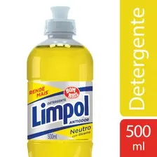 DETERGENTE LIQUIDO NEUTRO LIMPOL SQUEEZE 500ML