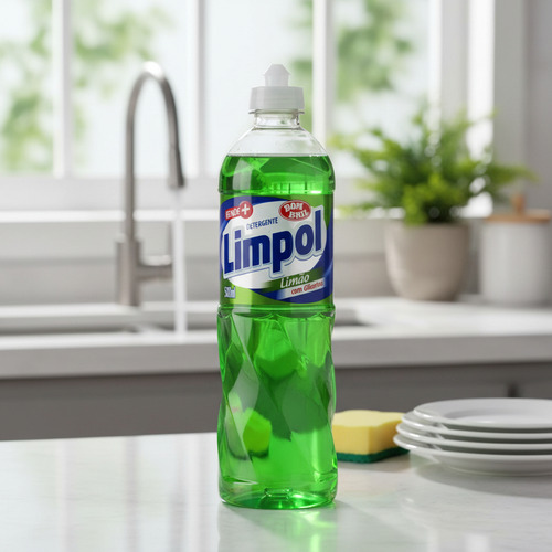 DETERGENTE LIQUIDO LIMON LIMPOL SQUEEZE 500ML 
