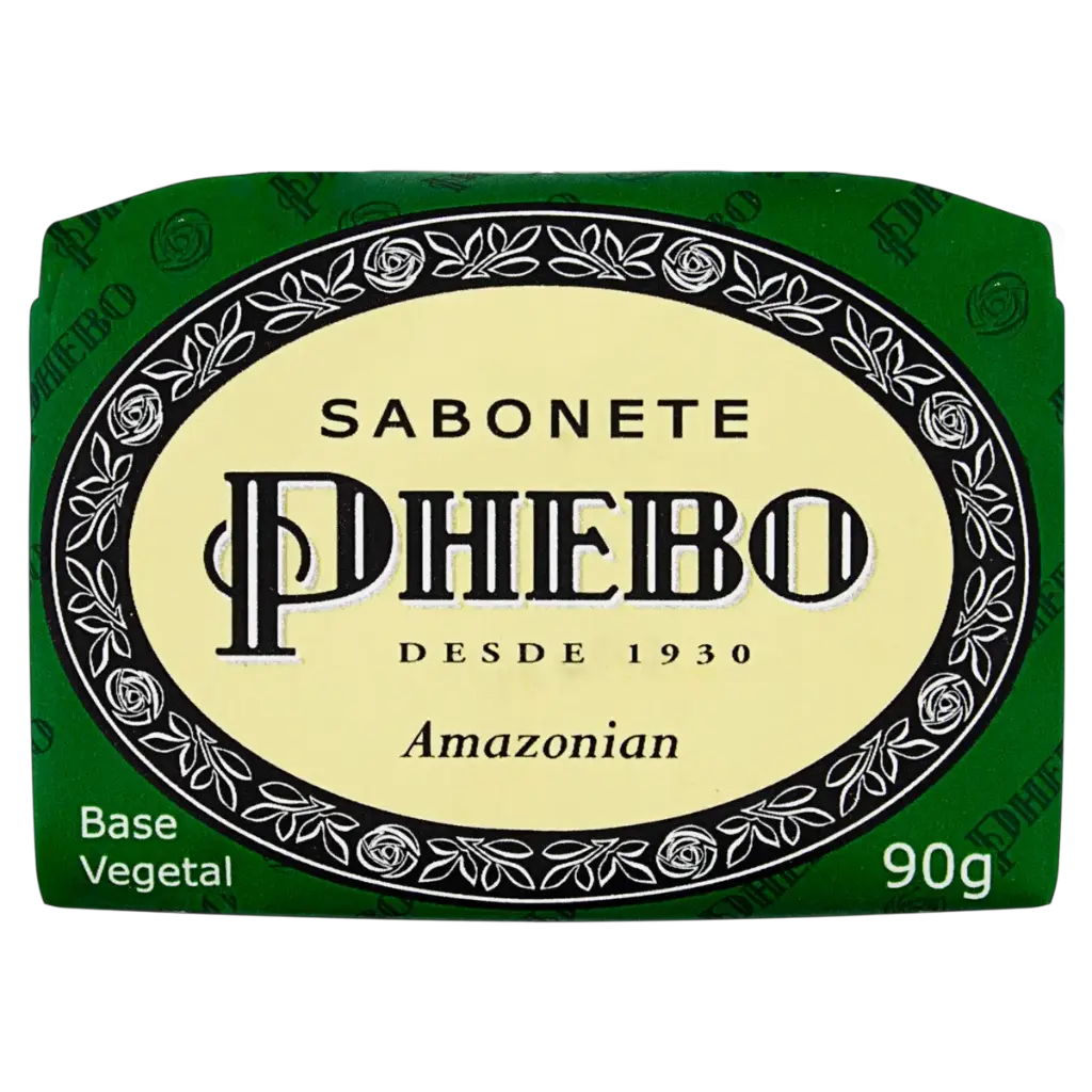 JABON BARRA VEGETAL AMAZONIAN PHEBO 90G