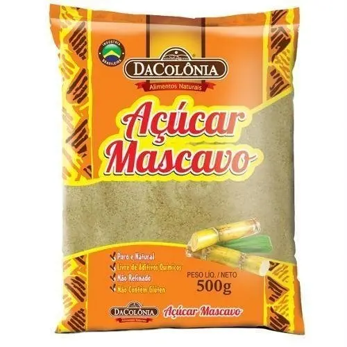 AZUCAR MASCAVO DACOLONIA 500G