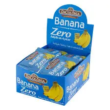 DISPLAY DE BANANA ZERO DACOLONIA 25G - 24 UNIDADES