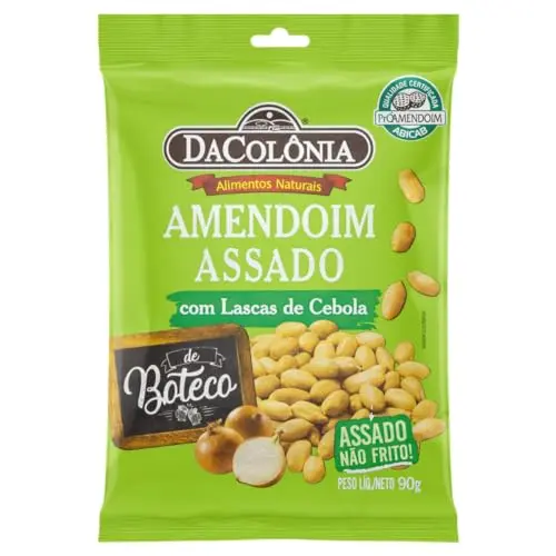 MANI TOSTADO CON RODAJAS DE CEBOLLA DACOLONIA 90G