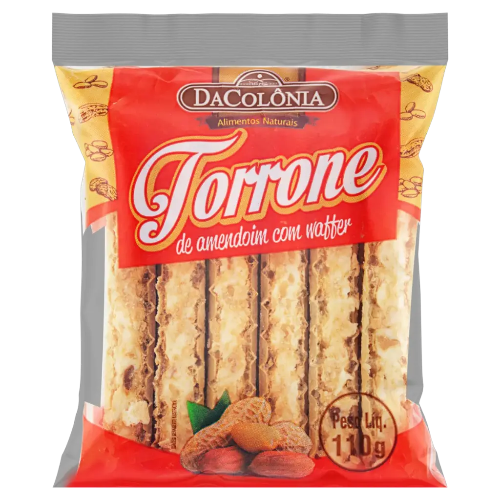 WAFER TORRONE MANI DACOLONIA 110G