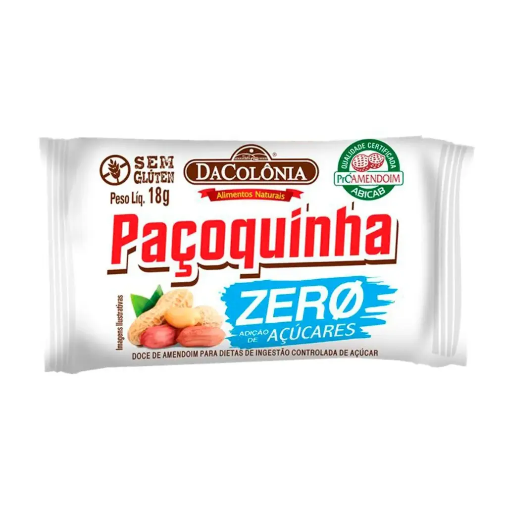 PACOCA ROLHA ZERO DACOLONIA 18G