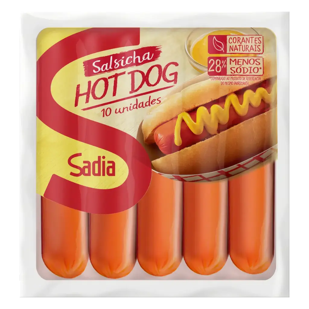 SALCHICHA HOT DOG SADIA 500G
