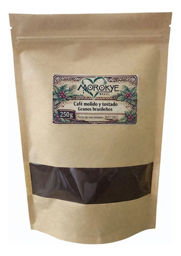 CAFE MOROKYE TOSTADO Y MOLIDO 250G