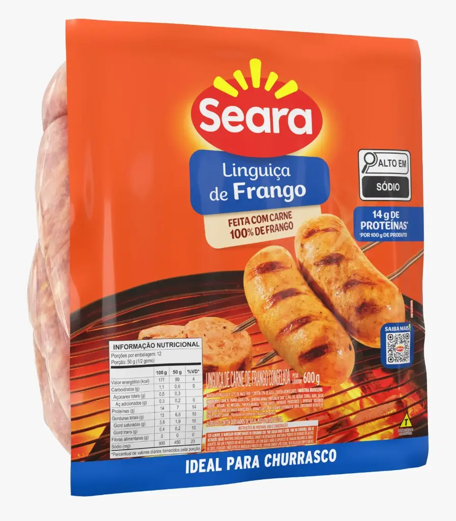 CHORIZO DE POLLO SEARA 600G