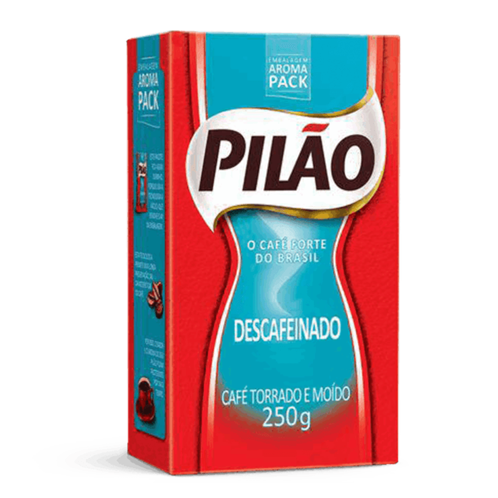 CAFÉ DESCAFEINADO PILÃO 250g