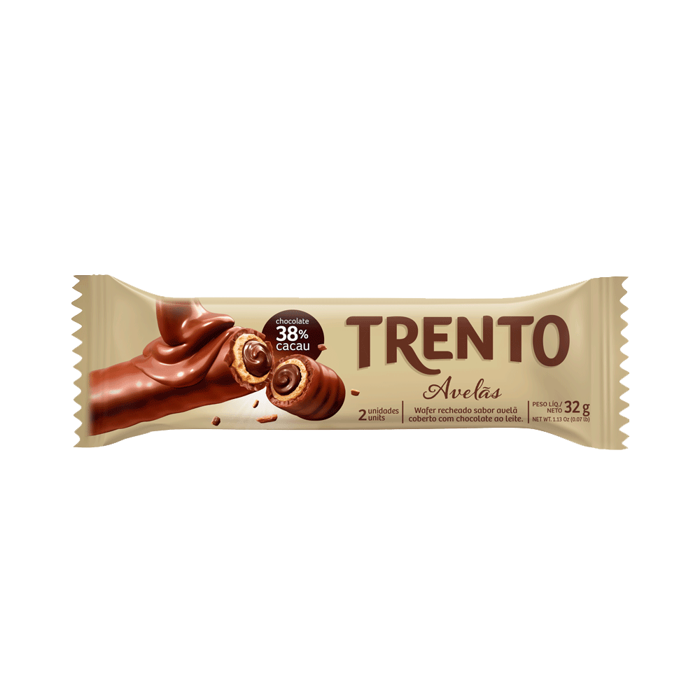 CHOCOLATE TRENTO AVELLANAS - 32g