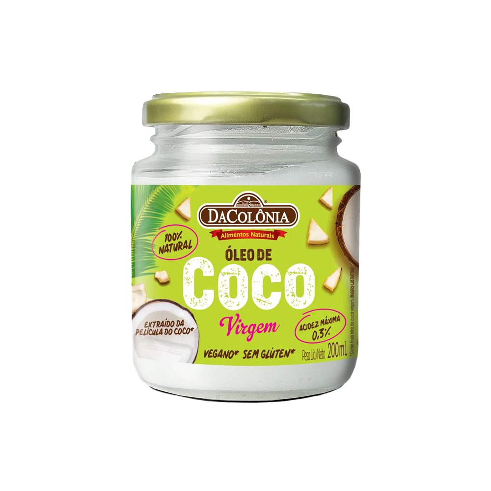 ACEITE DE COCO VIRGEN DACOLÔNIA - 200ML
