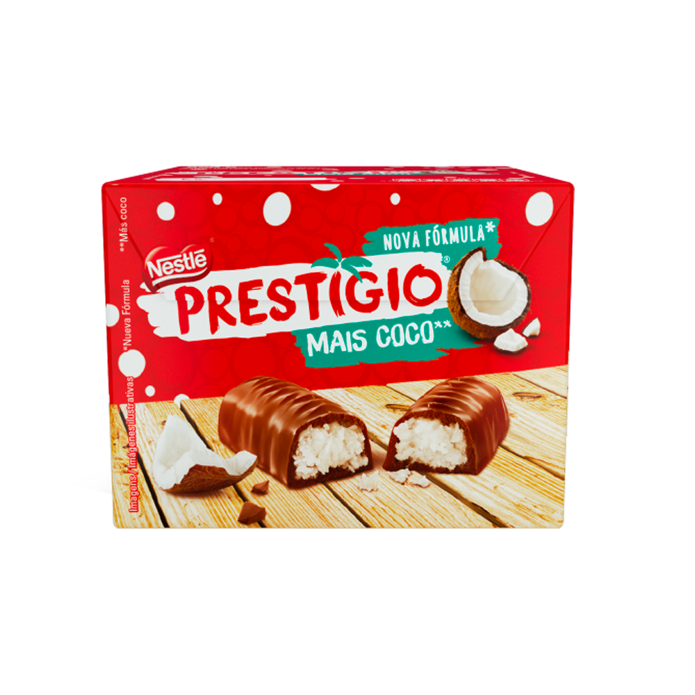 EMPAQUE DE CHOCOLATES PRESTIGIO NESTLÉ - 30 Unidades