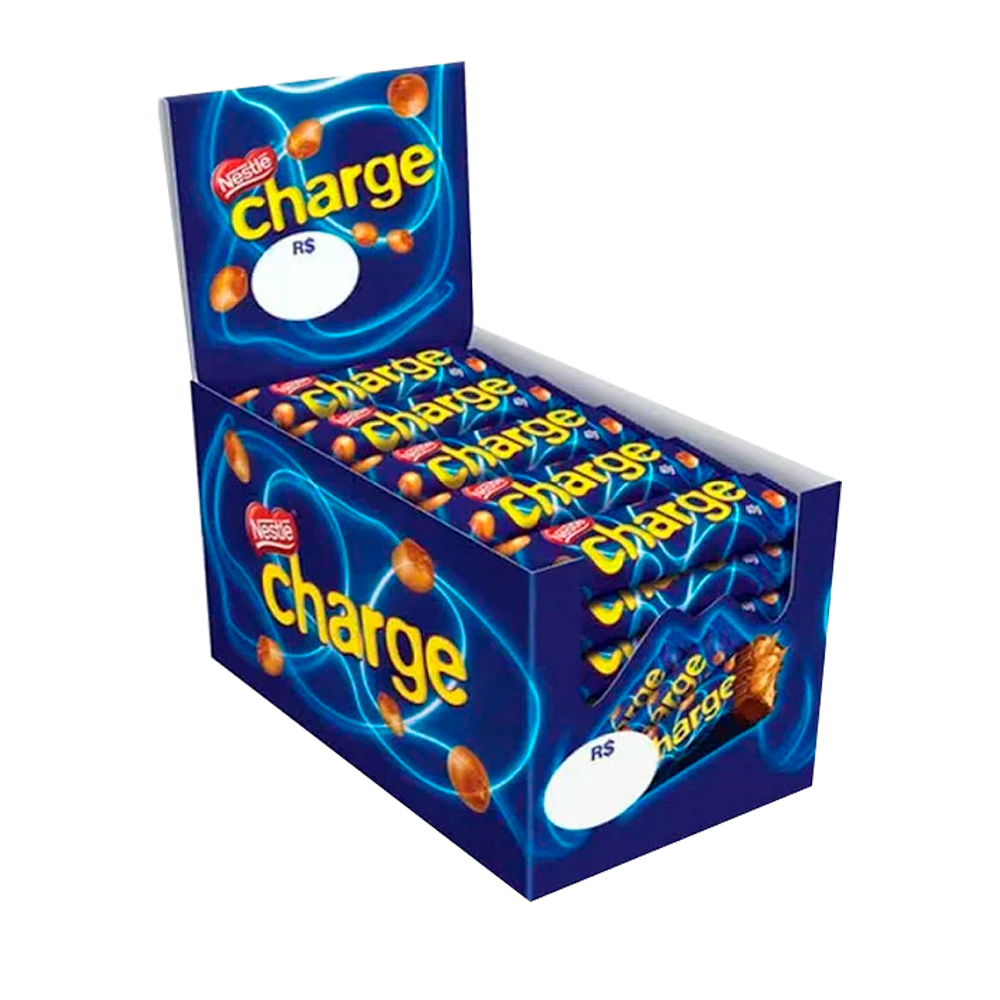 EMPAQUE DE CHOCOLATE NESTLE CHARGE 33G - 30 UNIDADES