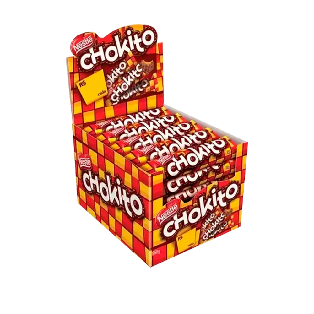EMPAQUE DE CHOCOLATES NESTLÉ CHOKITO - 30 Unidades