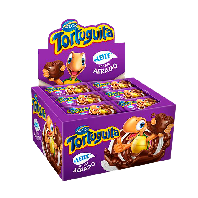 EMPAQUE DE CHOCOLATES TORTUGUITA AERADO - 24 Unidades