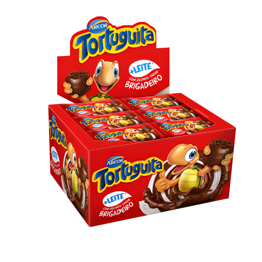 EMPAQUE DE CHOCOLATES TORTUGUITA BRIGADEIRO - 24 Unidades