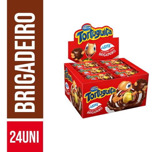 EMPAQUE DE CHOCOLATES TORTUGUITA BRIGADEIRO - 24 Unidades