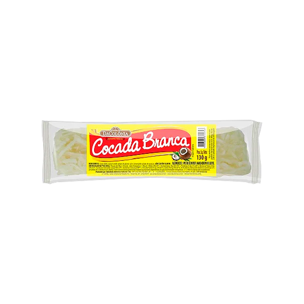 COCADA BLANCA DACOLÔNIA - 130g