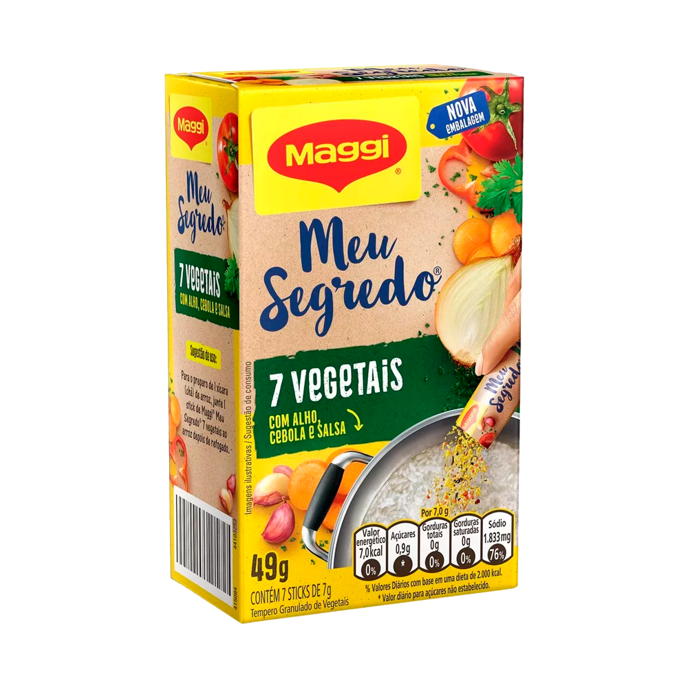 CONDIMENTO MAGGI MI SECRETO 7 VEGETALES - 49g