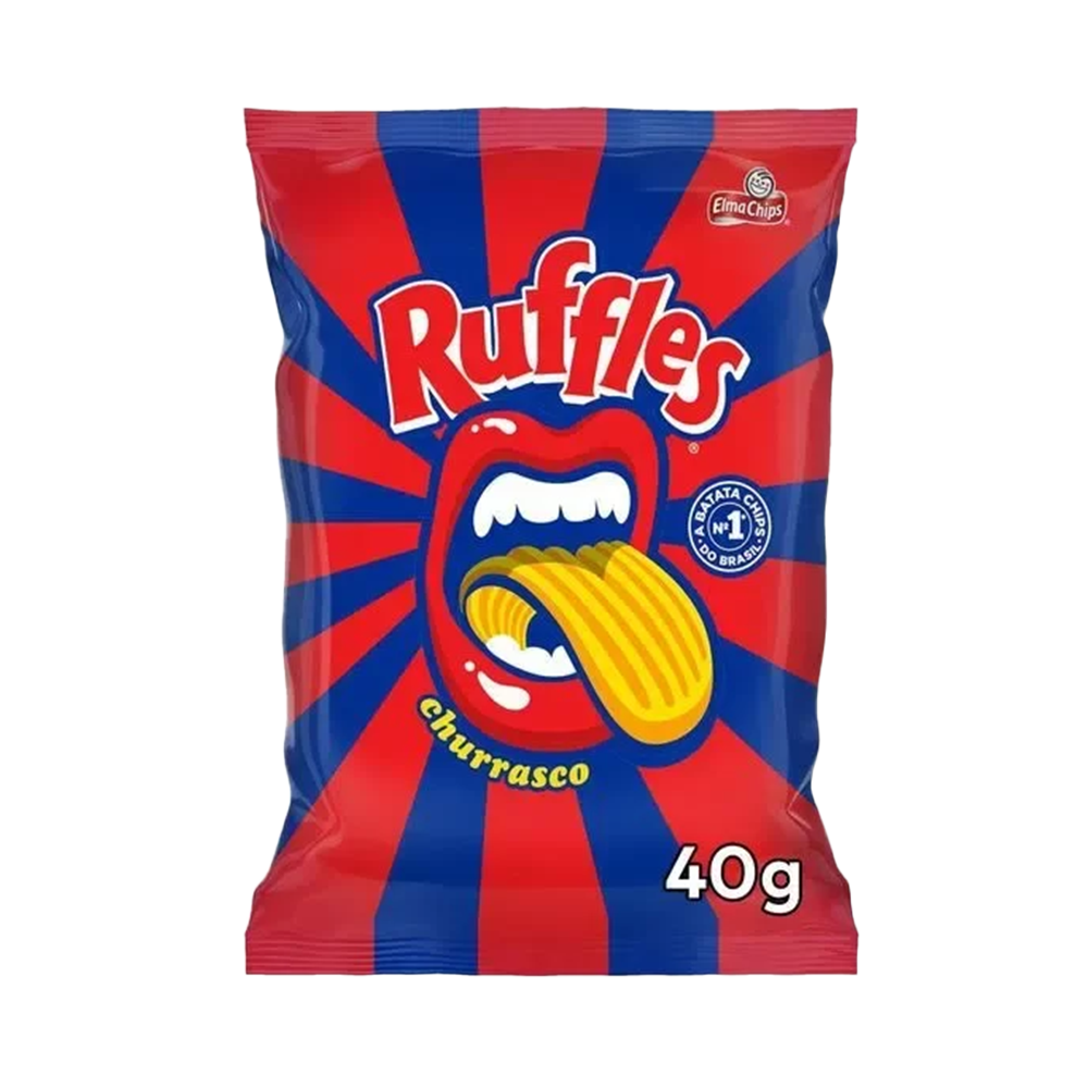 SNACK RUFFLES SABOR BARBACOA - 40g