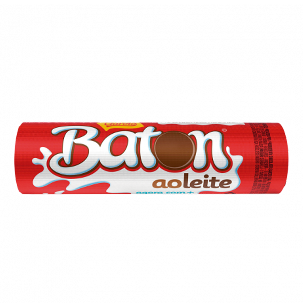 CHOCOLATE BATON GAROTO CON LECHE - 16g