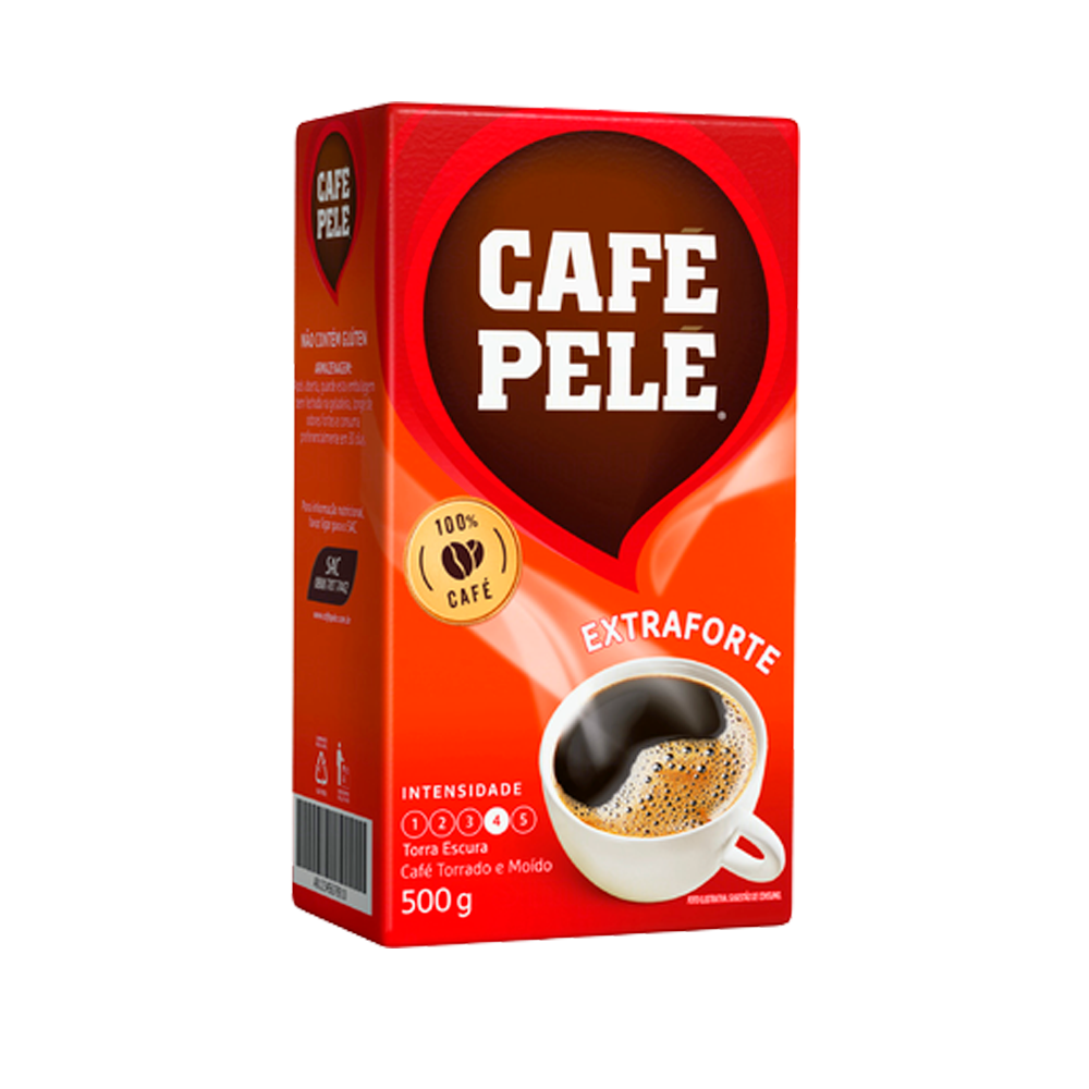 CAFÉ MOLIDO PELÉ EXTRAFUERTE - 500g
