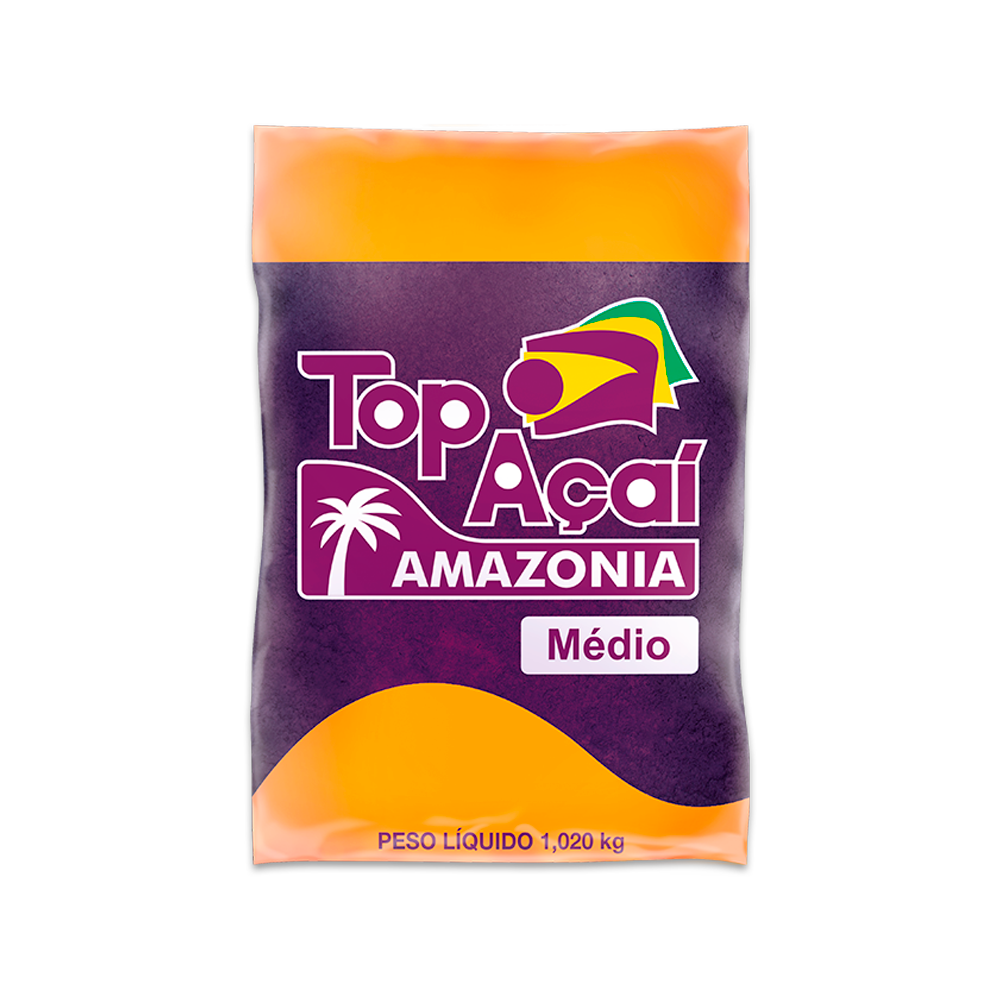 PULPA DE AÇAÍ AMAZONIA - 1,020kg
