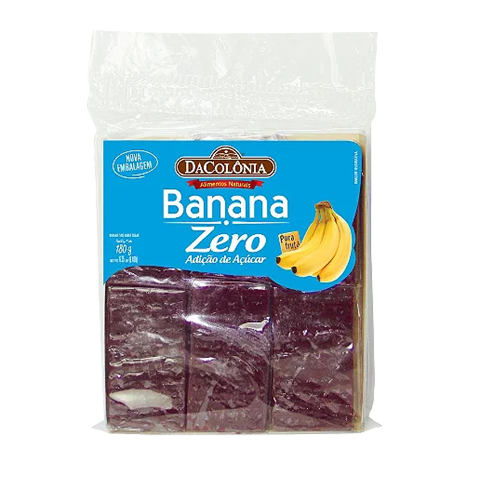 DULCE DE BANANA CERO AZUCAR DACOLONIA 180G