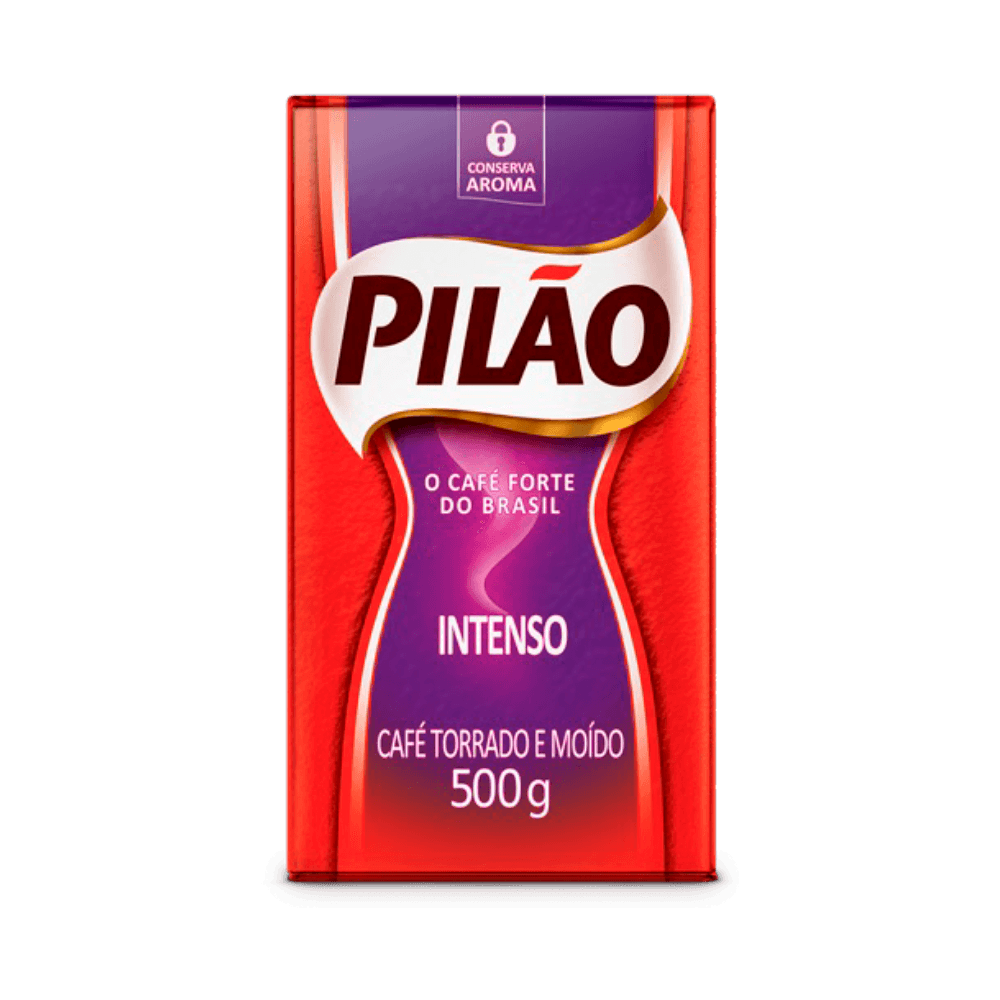 CAFÉ MOLIDO TOSTADO PILAO INTENSO 500G
