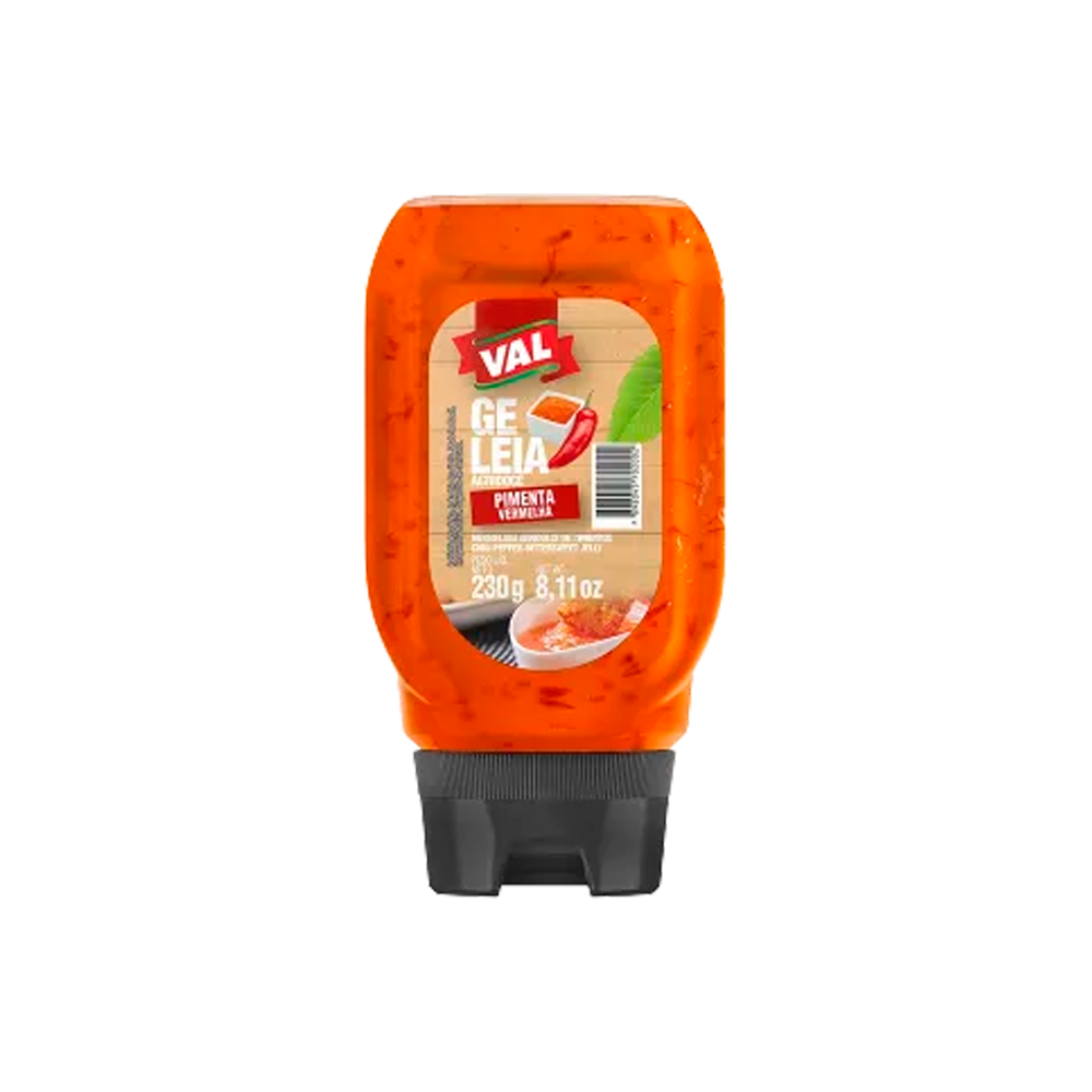 MERMELADA DE PIMIENTA ROJA VAL 230G
