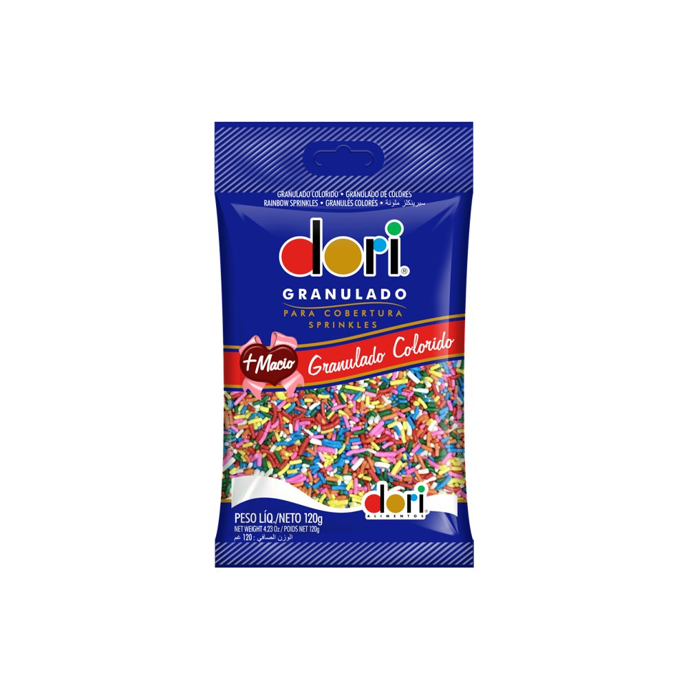 GRANULADO COLORIDO DORI - 120g