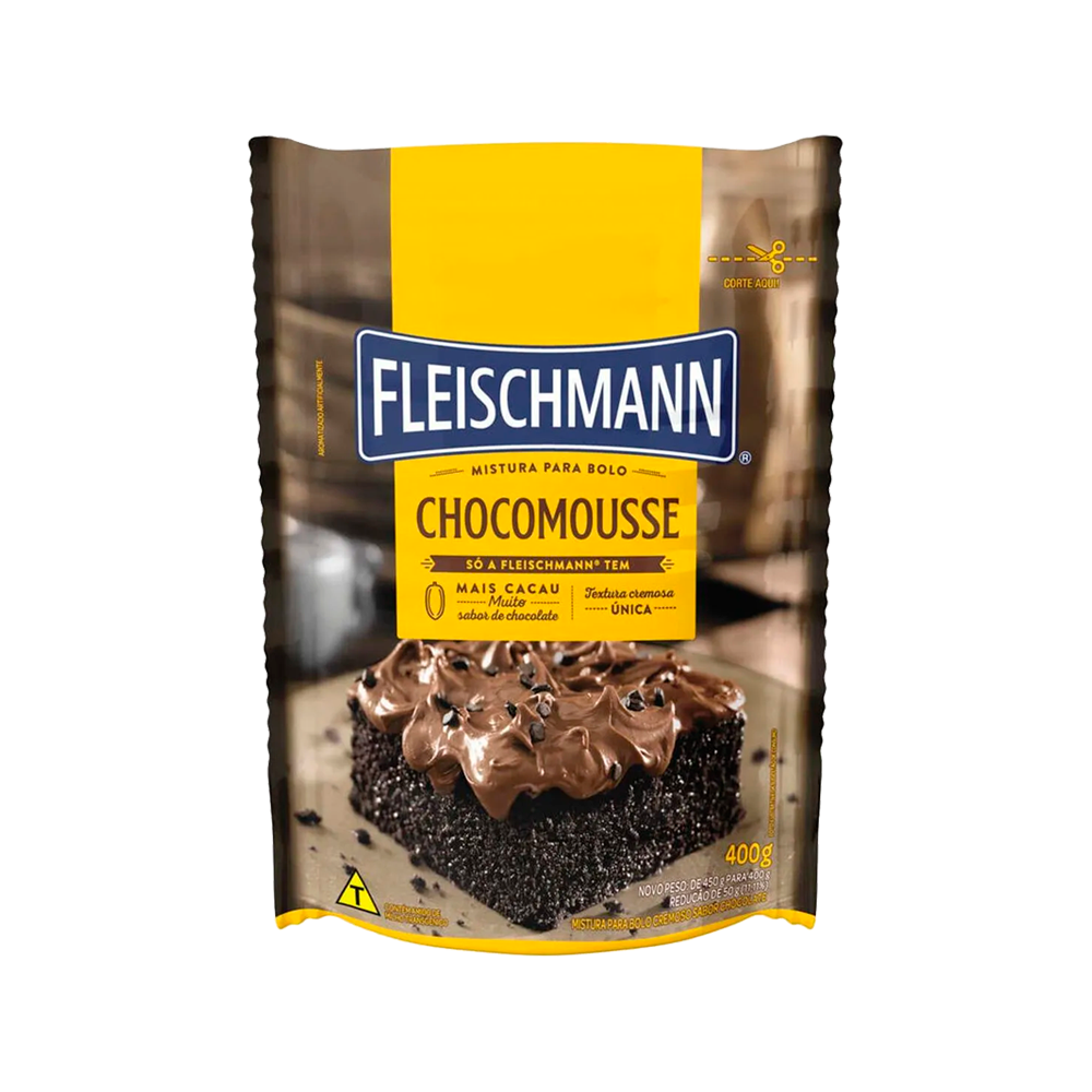 PREMEZCLA PARA TORTA CHOCOMOUSSE FLEISCHMANN 400G