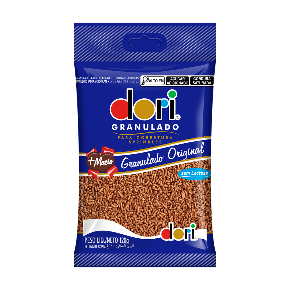 CHOCOLATE GRANULADO DORI - 120G