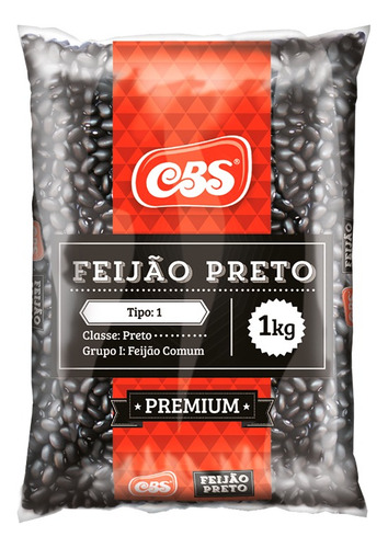 POROTOS NEGROS CBS - 1kg