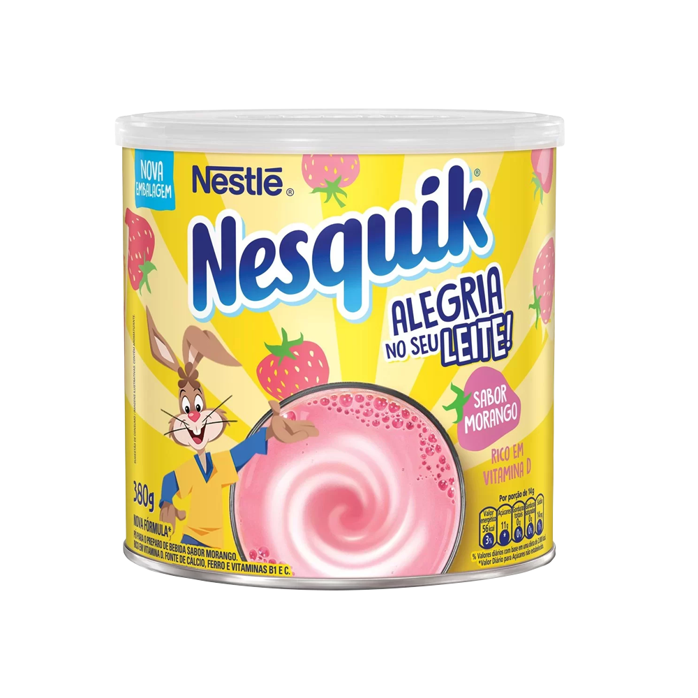 NESQUIK EN POLVO SABOR FRUTILLA - 380g