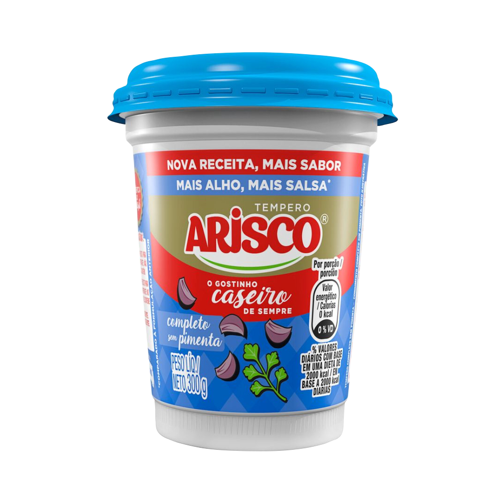 SAZONADOR COMPLETO ARISCO SIN PIMIENTA - 300g