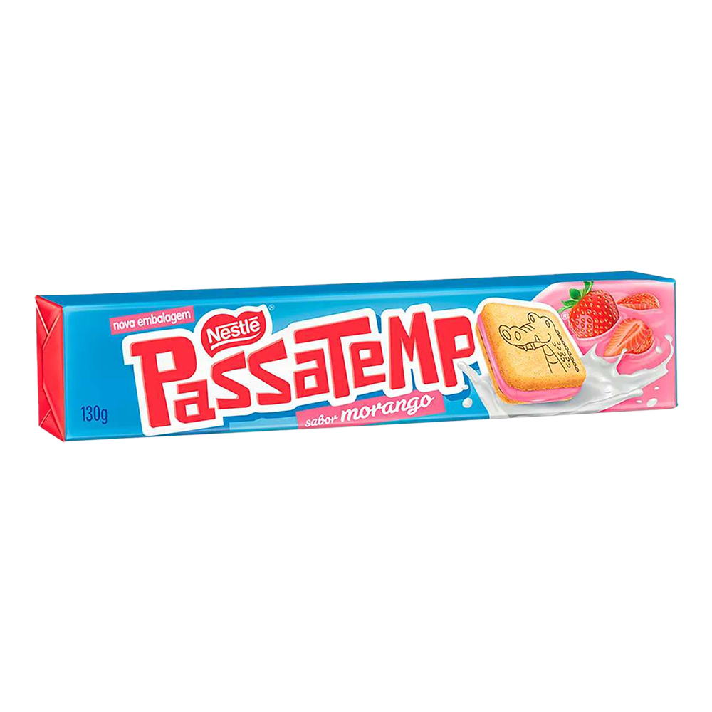 GALLETAS PASSATEMPO FRUTILLA - 130g