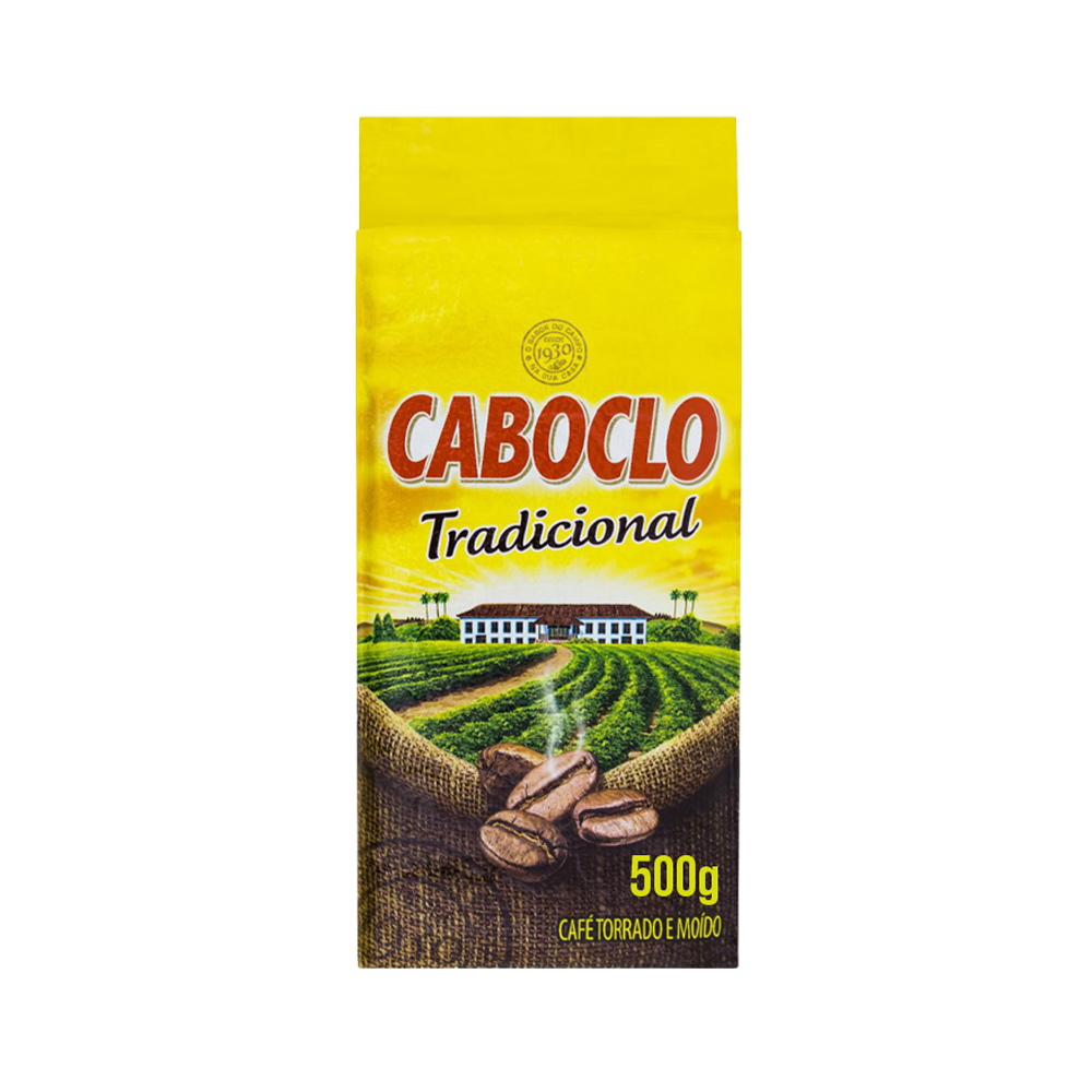 CAFE MOLIDO CABOCLO TRADICIONAL 500G