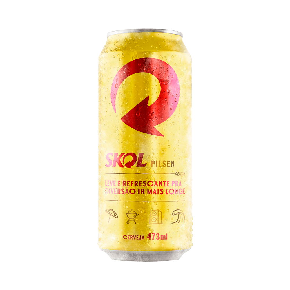CERVEZA SKOL PILSEN - 473ml
