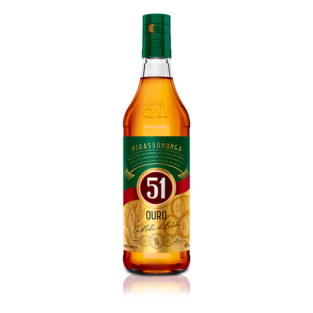 CACHAÇA 51 ORO - 965ml