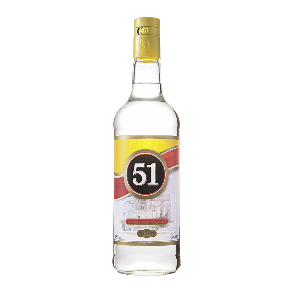 CACHAÇA 51 TRADICIONAL - 965ml