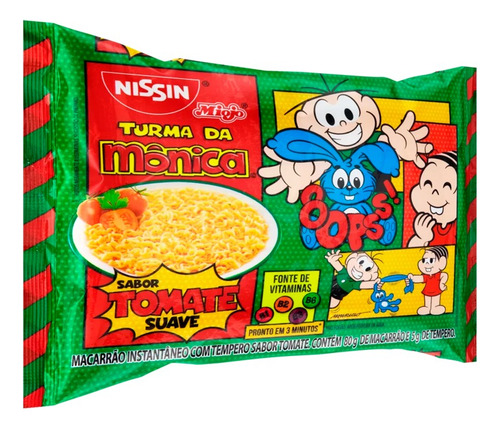 NISSIN FIDEO INSTANTÁNEO TOMATE - 80g