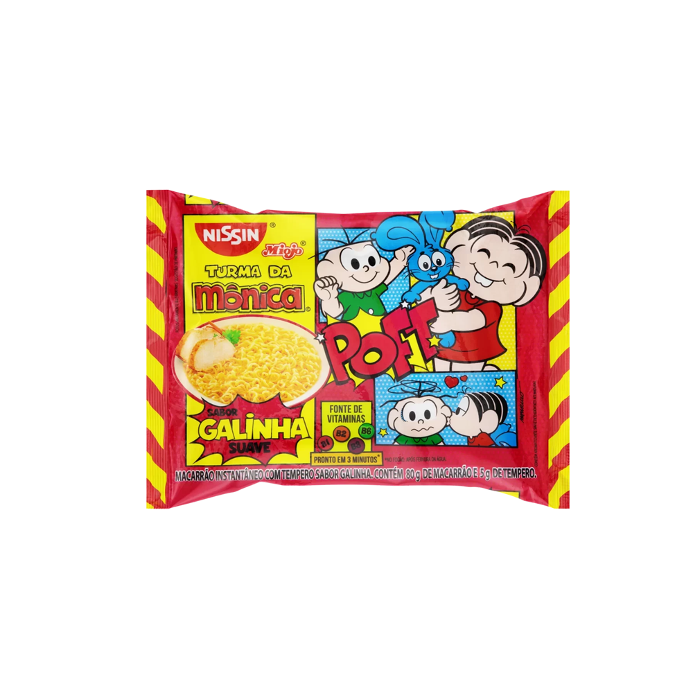 FIDEO INSTANTANEO NISSIN GALLINA SUAVE 80G