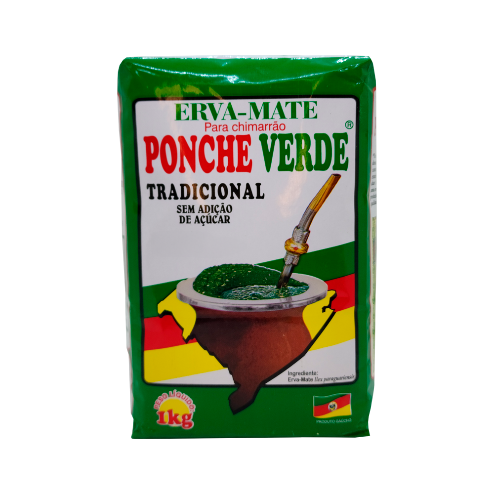 YERBA MATE PONCHE VERDE TRADICIONAL - 1kg