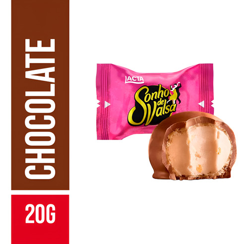 CHOCOLATE SONHO DE VALSA - UNIDAD 20g