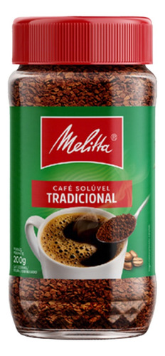 CAFÉ SOLUBLE MELITTA TRADICIONAL - 200g