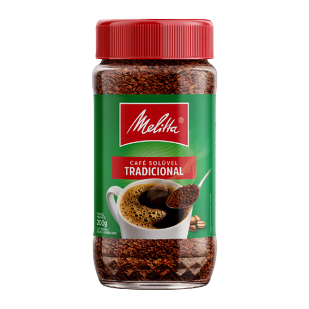 CAFÉ SOLUBLE MELITTA TRADICIONAL - 200g